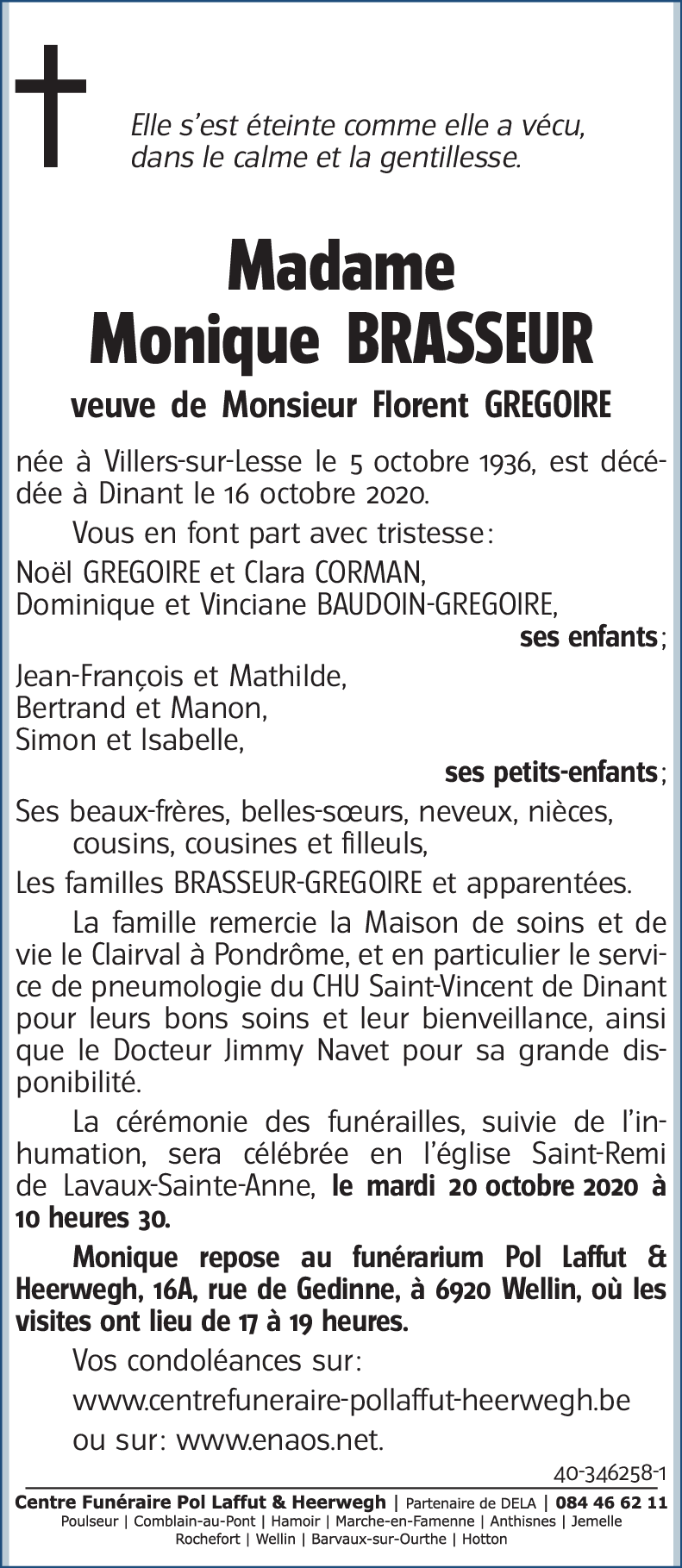 Monique BRASSEUR
