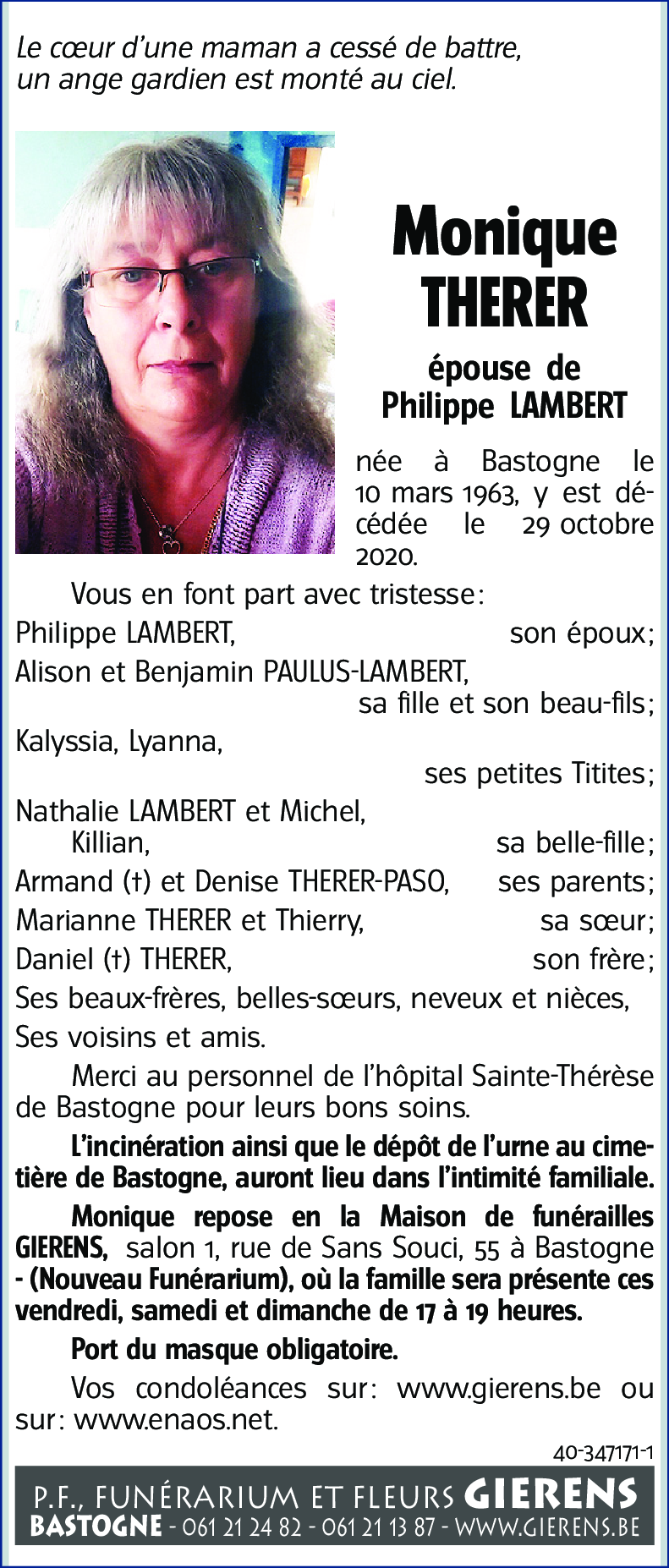 Monique THERER