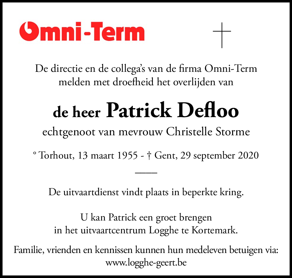 Patrick Defloo