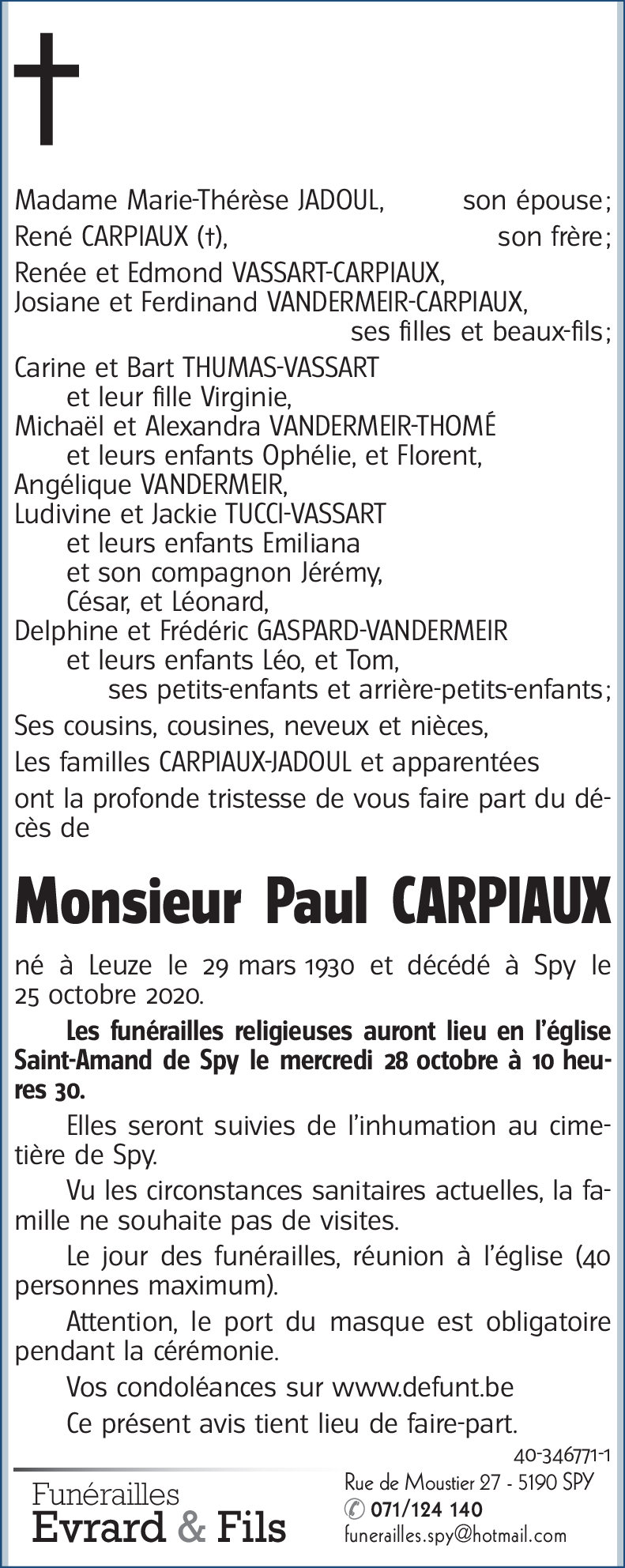 Paul CARPIAUX