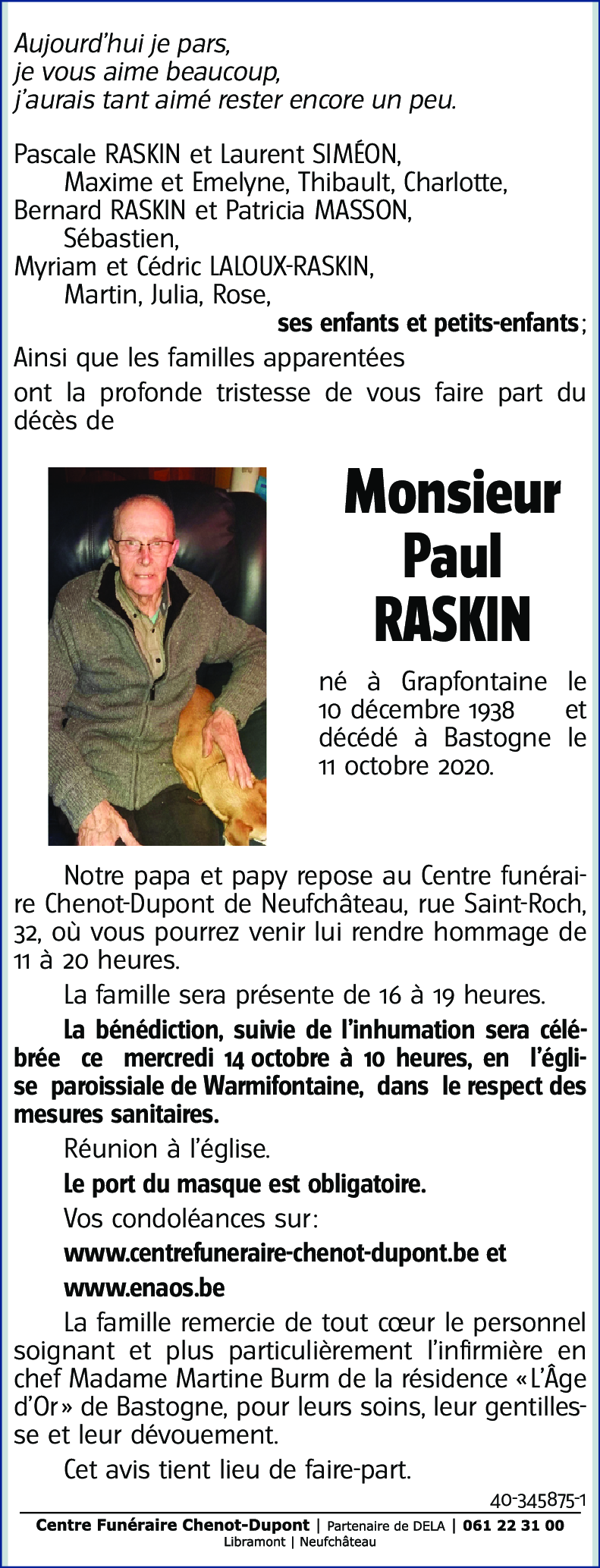 Paul RASKIN