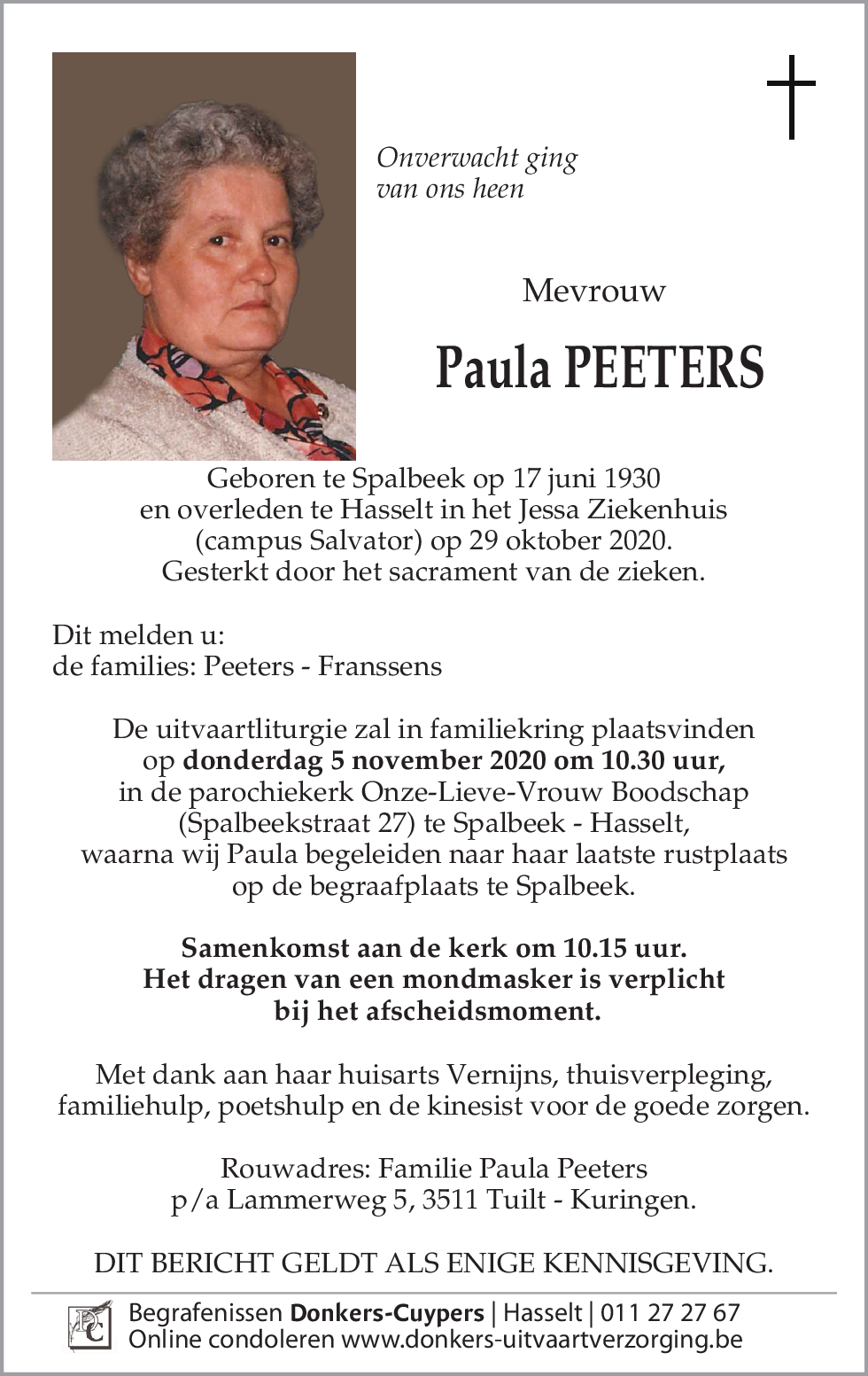 Paula Peeters