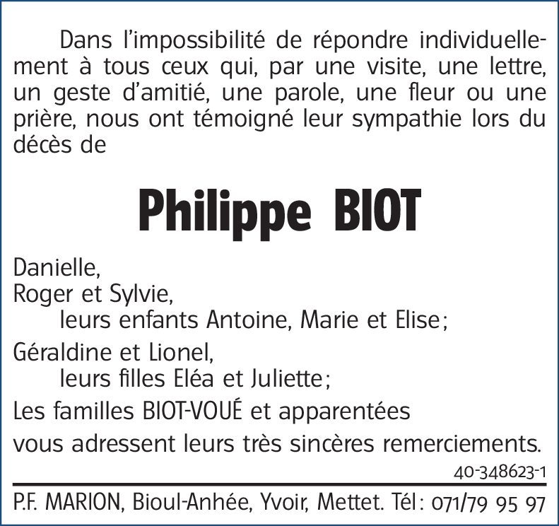 Philippe Biot