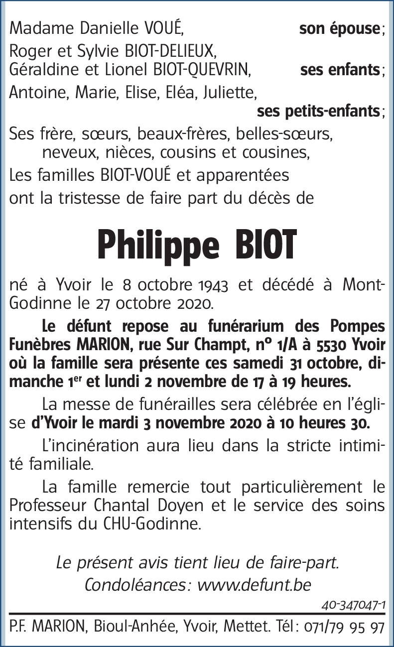 Philippe Biot