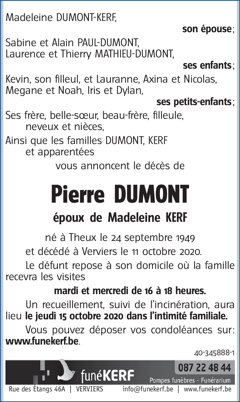 Pierre DUMONT