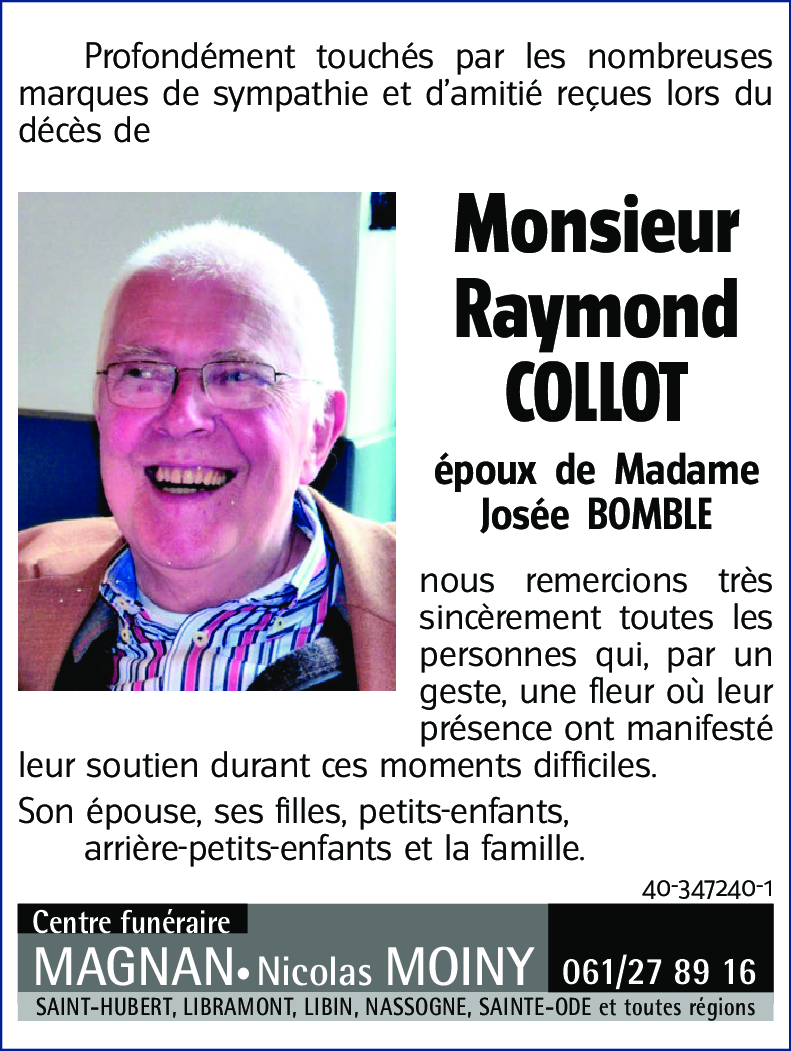 Raymond COLLOT