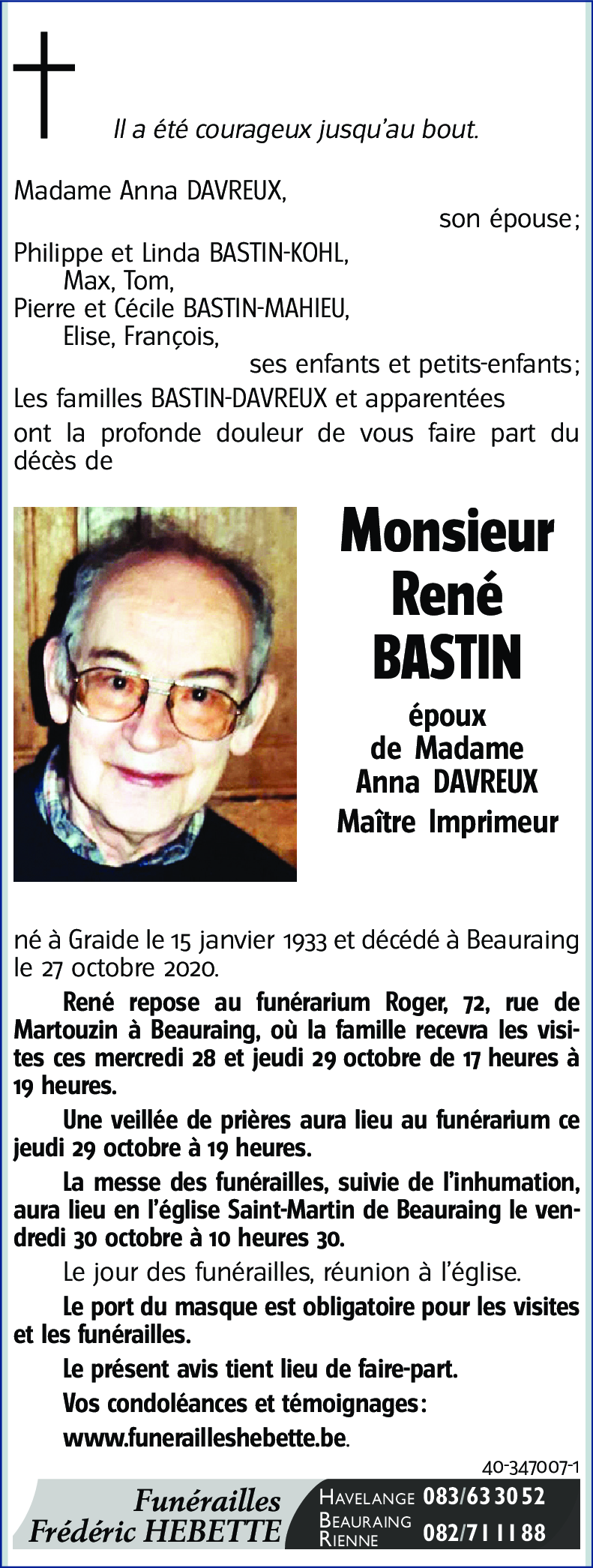 René BASTIN