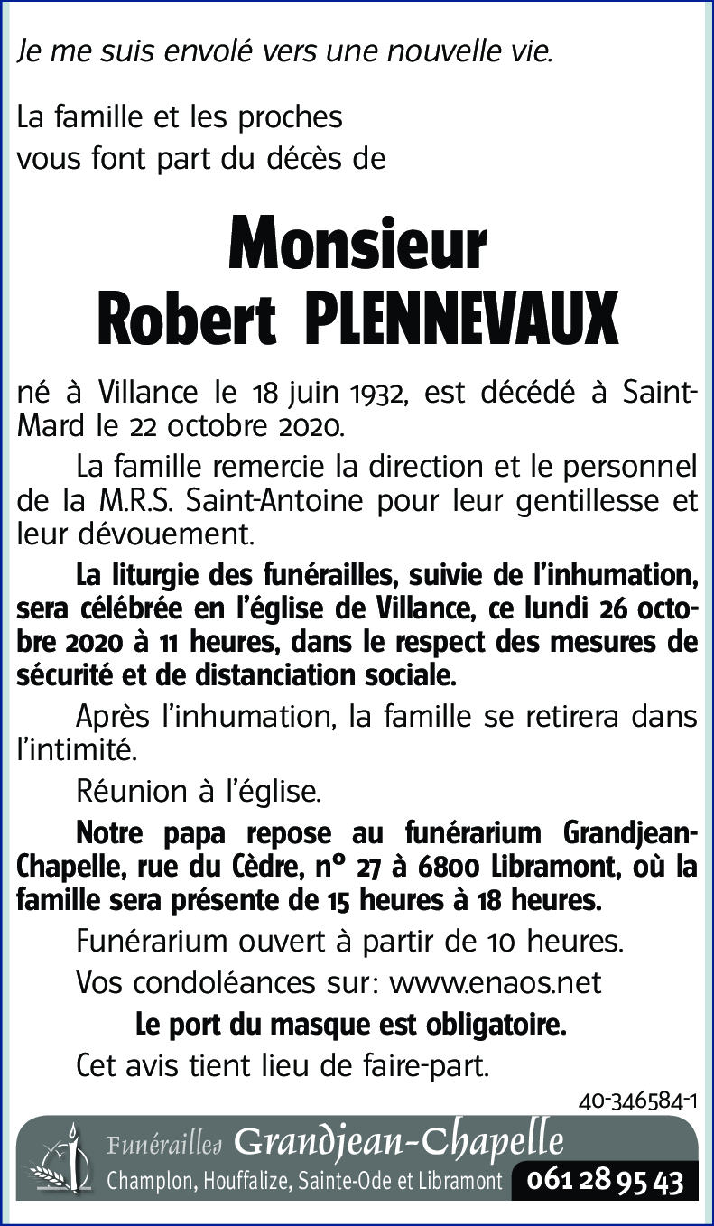 Robert PLENNEVAUX