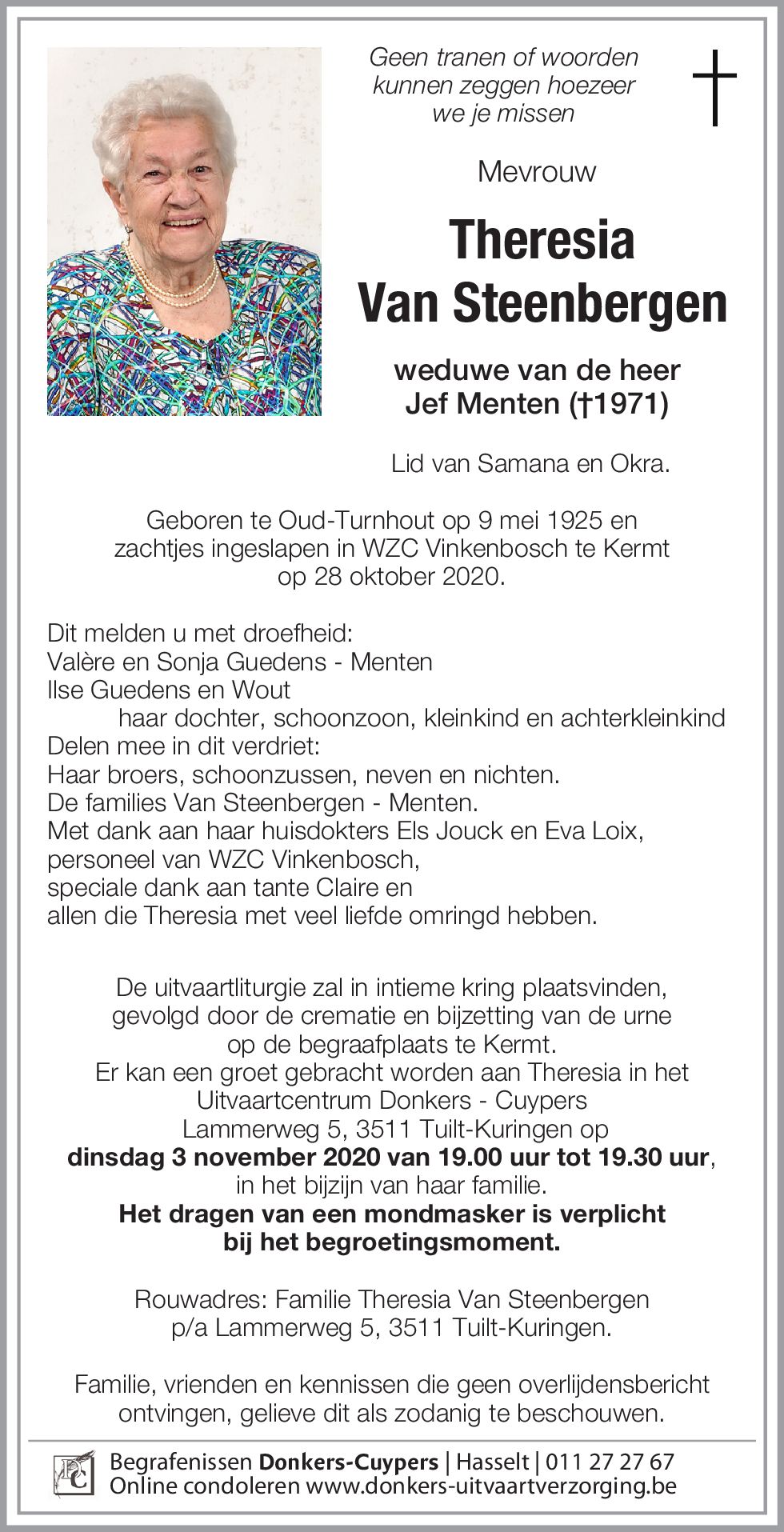 Theresia Van Steenbergen