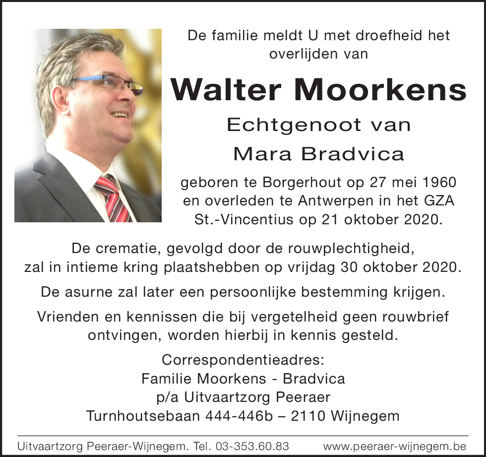 Walter Moorkens