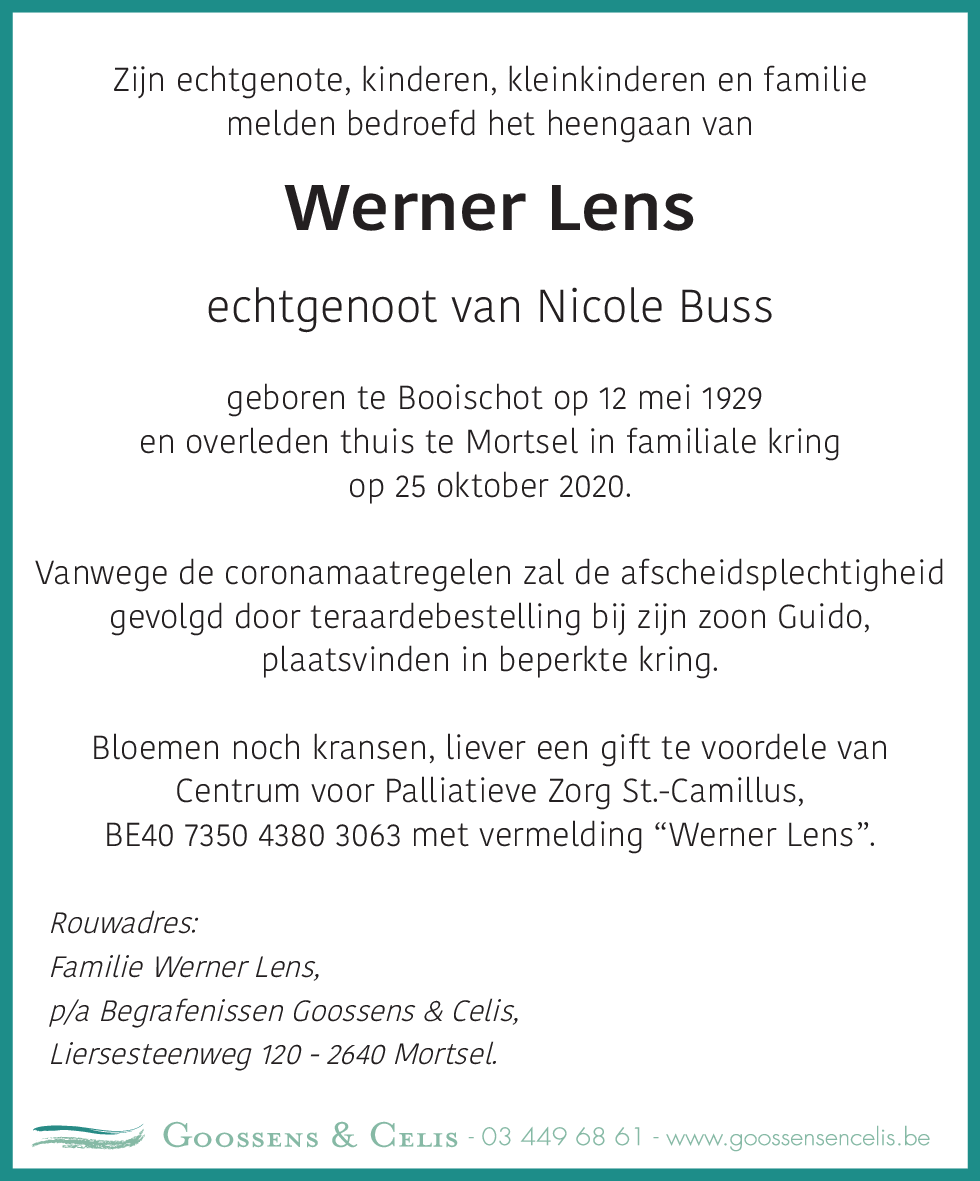 Werner Lens