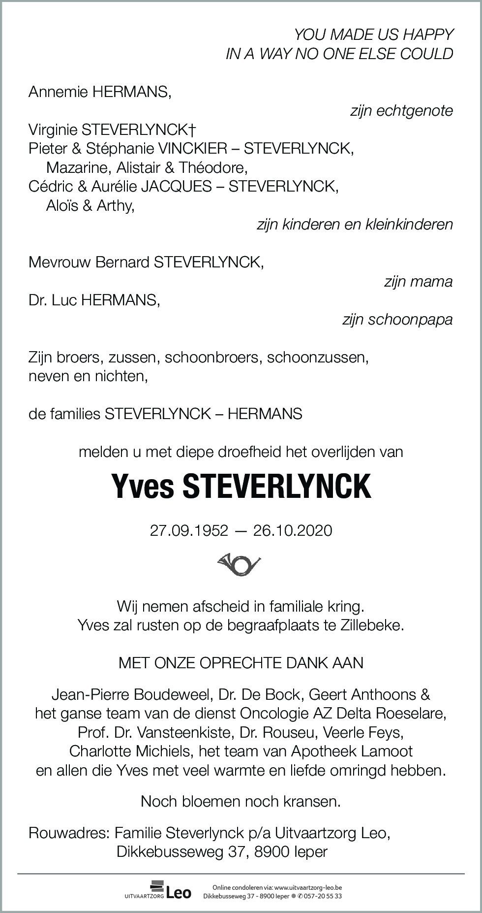 Yves Steverlynck