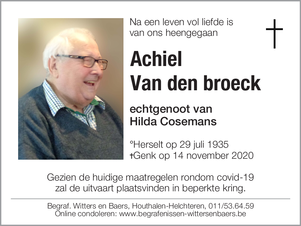 Achiel Van den broeck