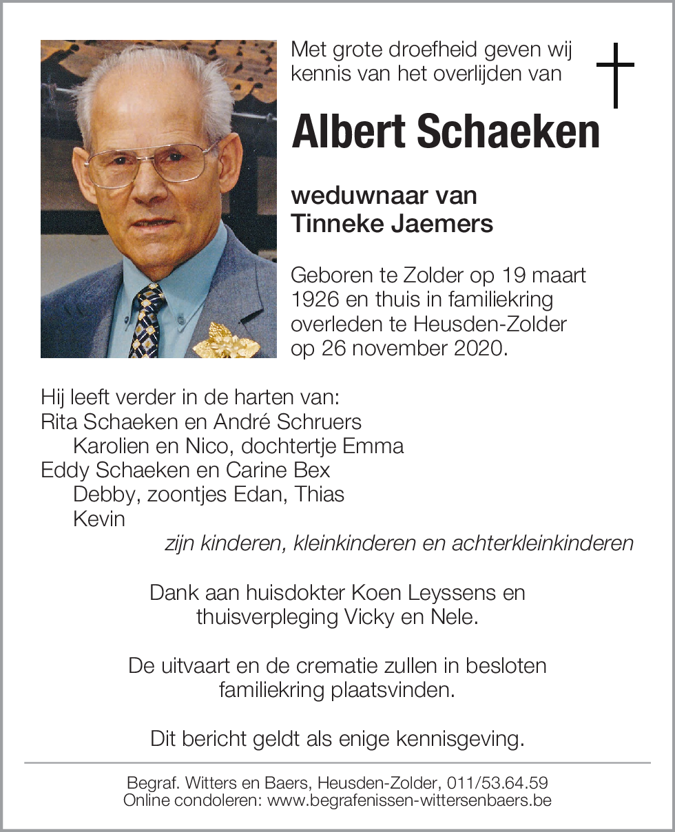 Albert Schaeken
