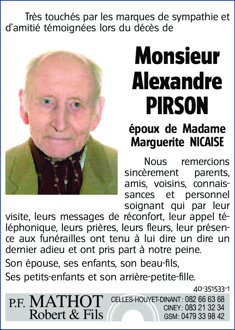 Alexandre PIrson