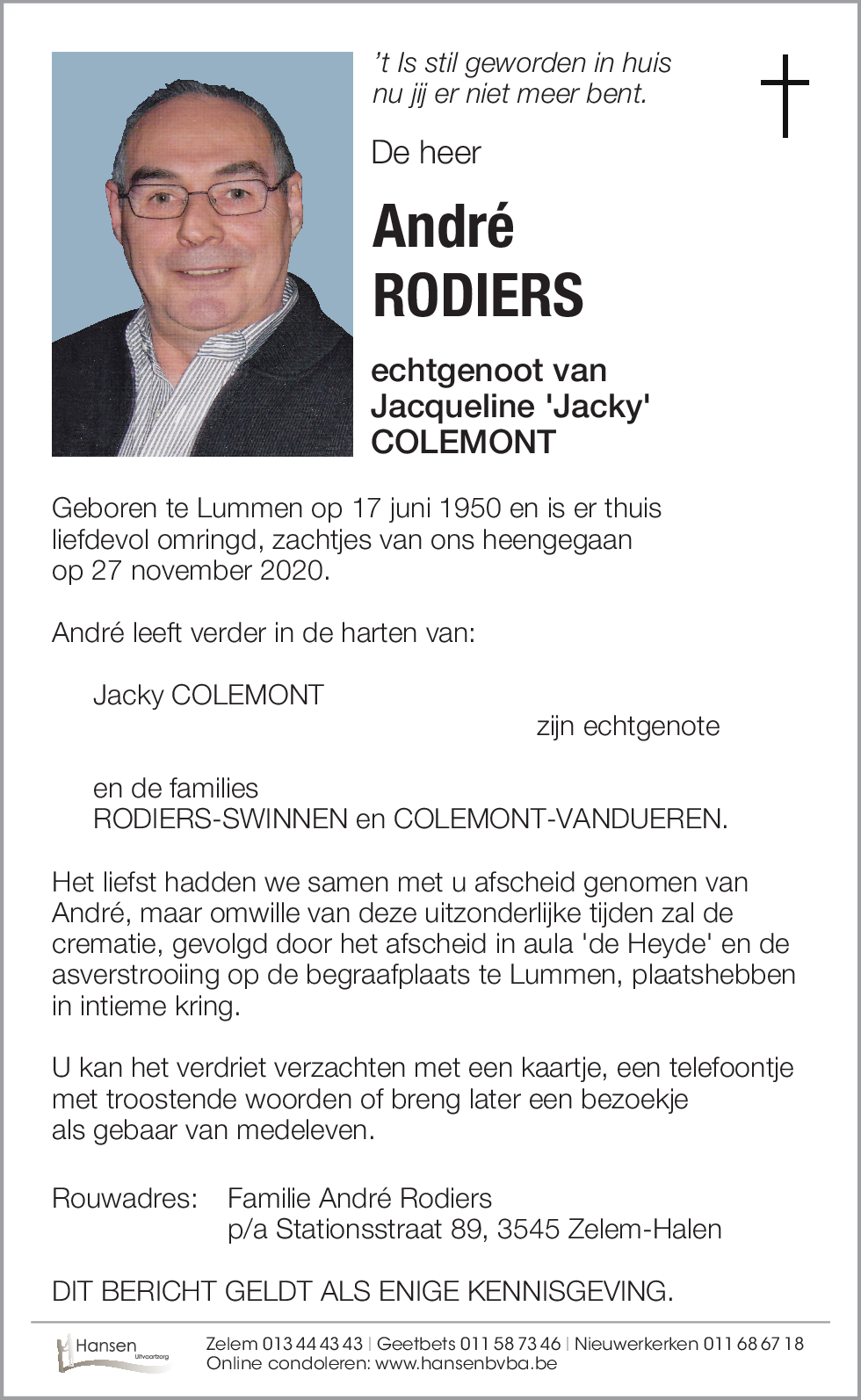 André Albert RODIERS