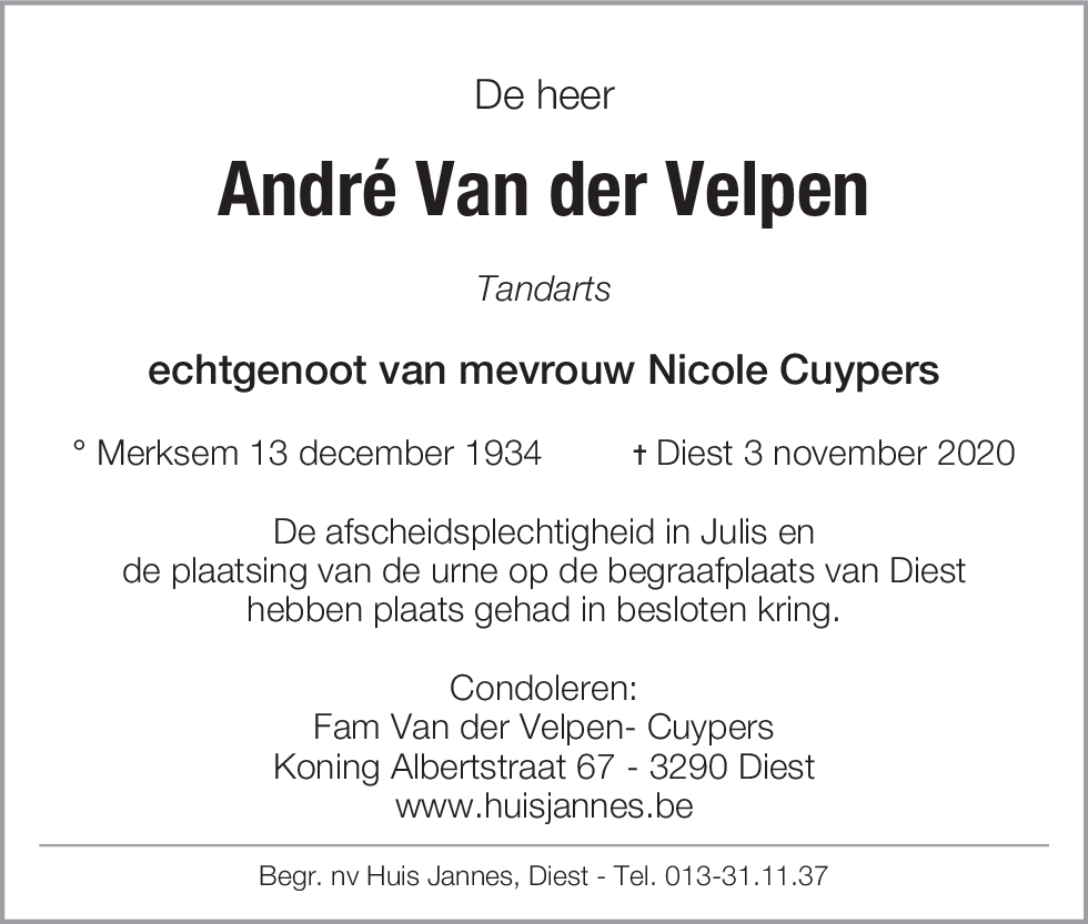 André van der Velpen