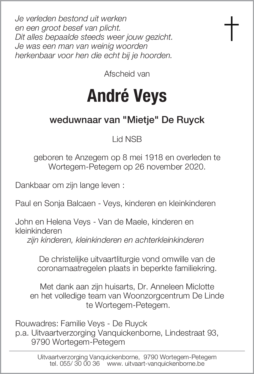 André Veys
