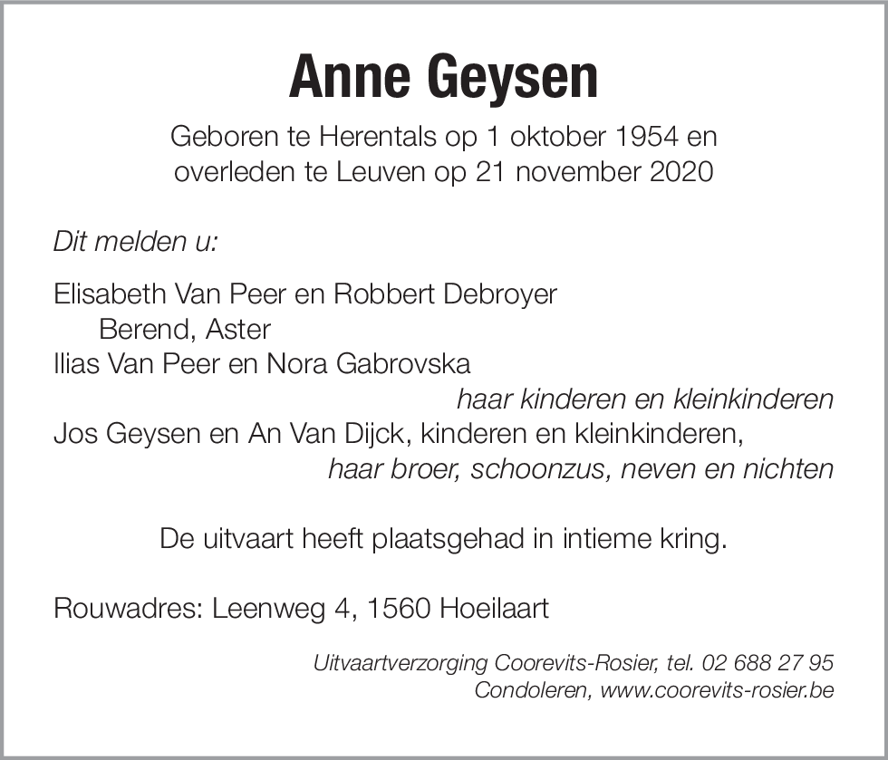 Anne Geysen