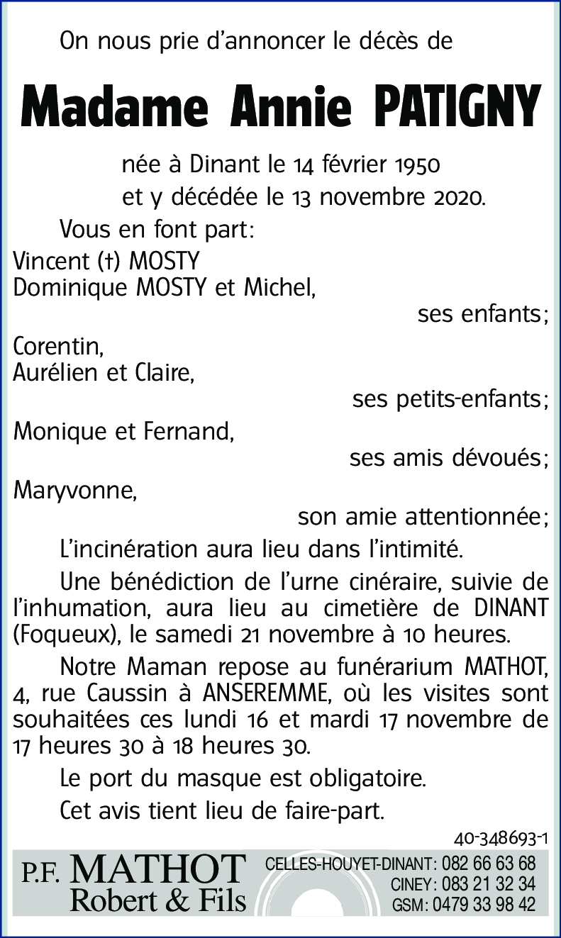 Annie PATIGNY