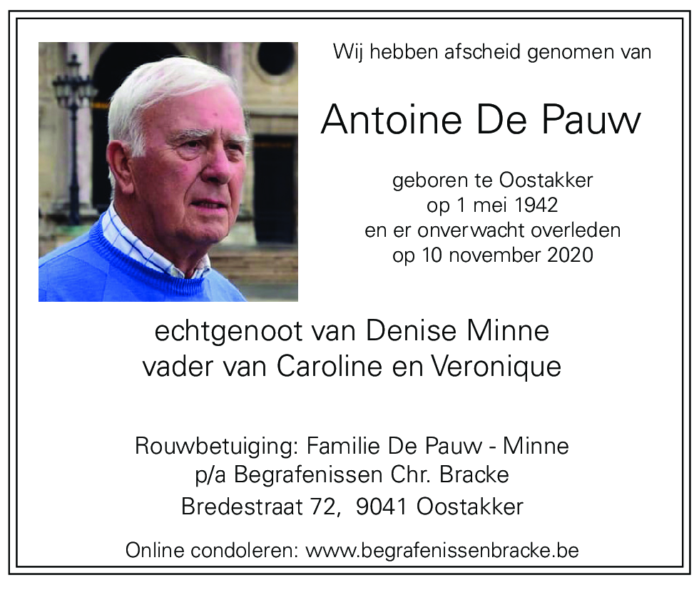 Antoine De Pauw