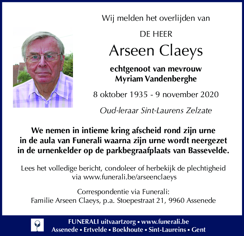 Arseen Claeys