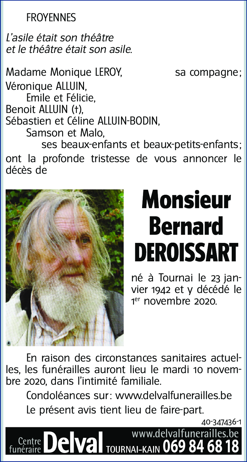 Bernard DEROISSART