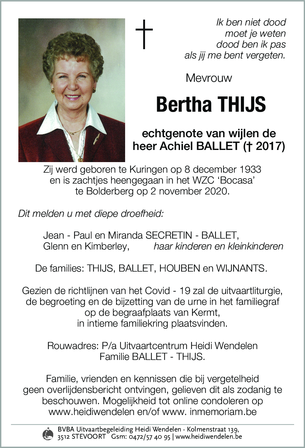 Bertha Thijs