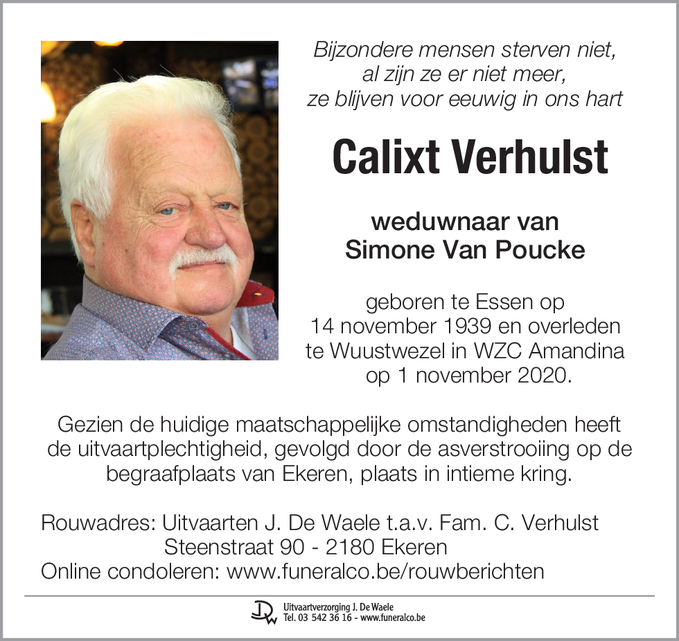 Calixt Verhulst