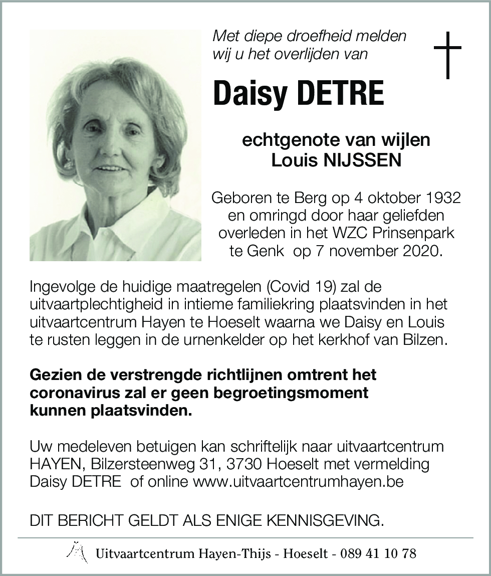 Daisy DETRE