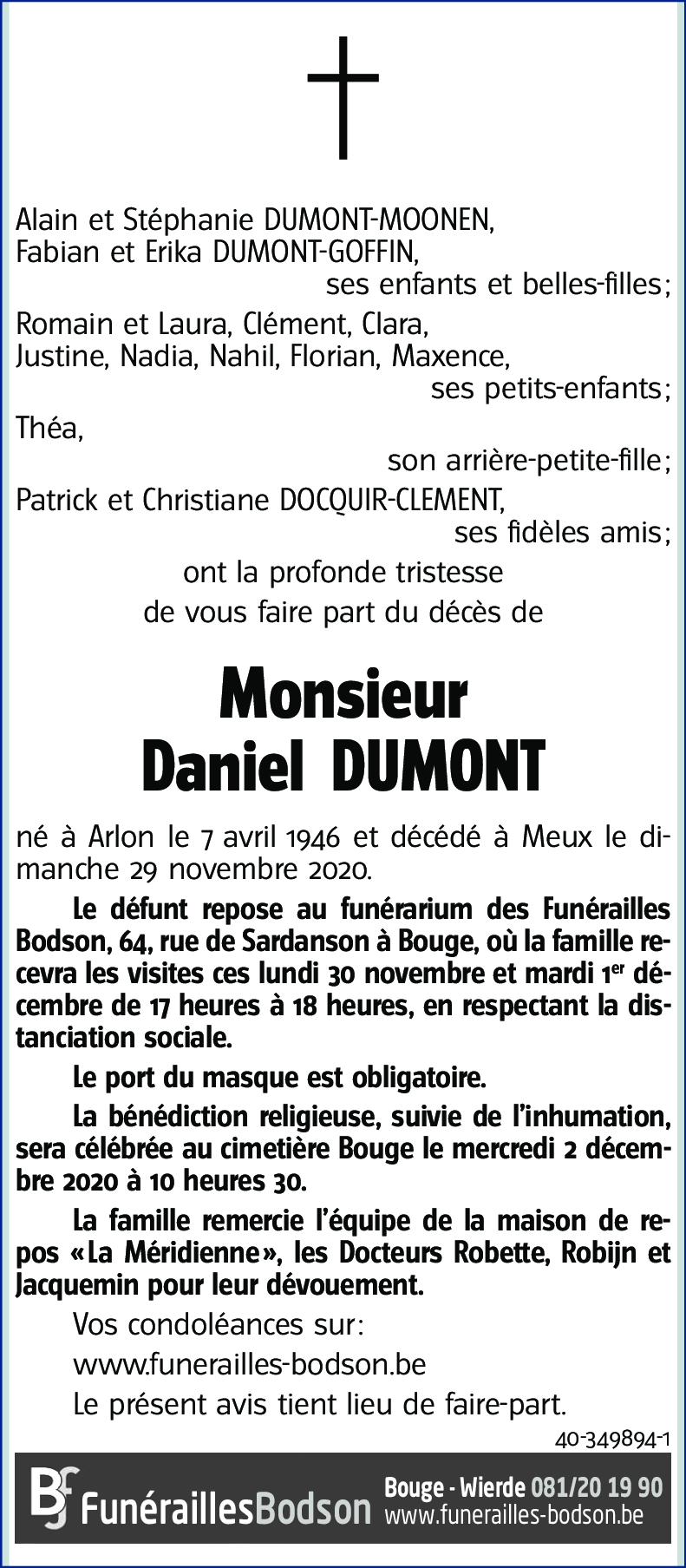 Daniel DUMONT