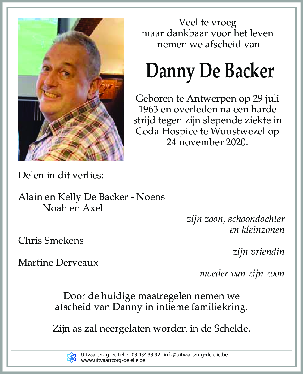 Danny De Backer