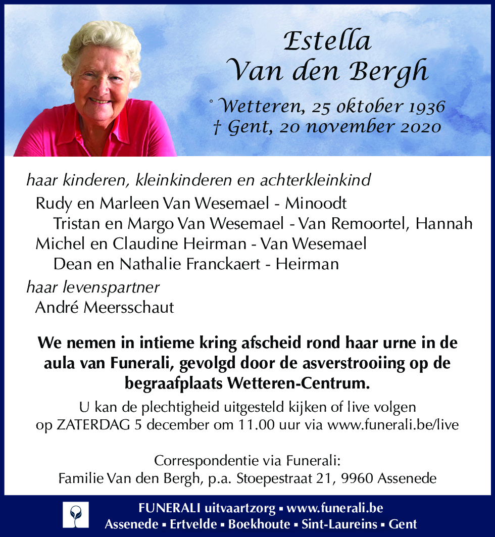 Estella Van den Bergh