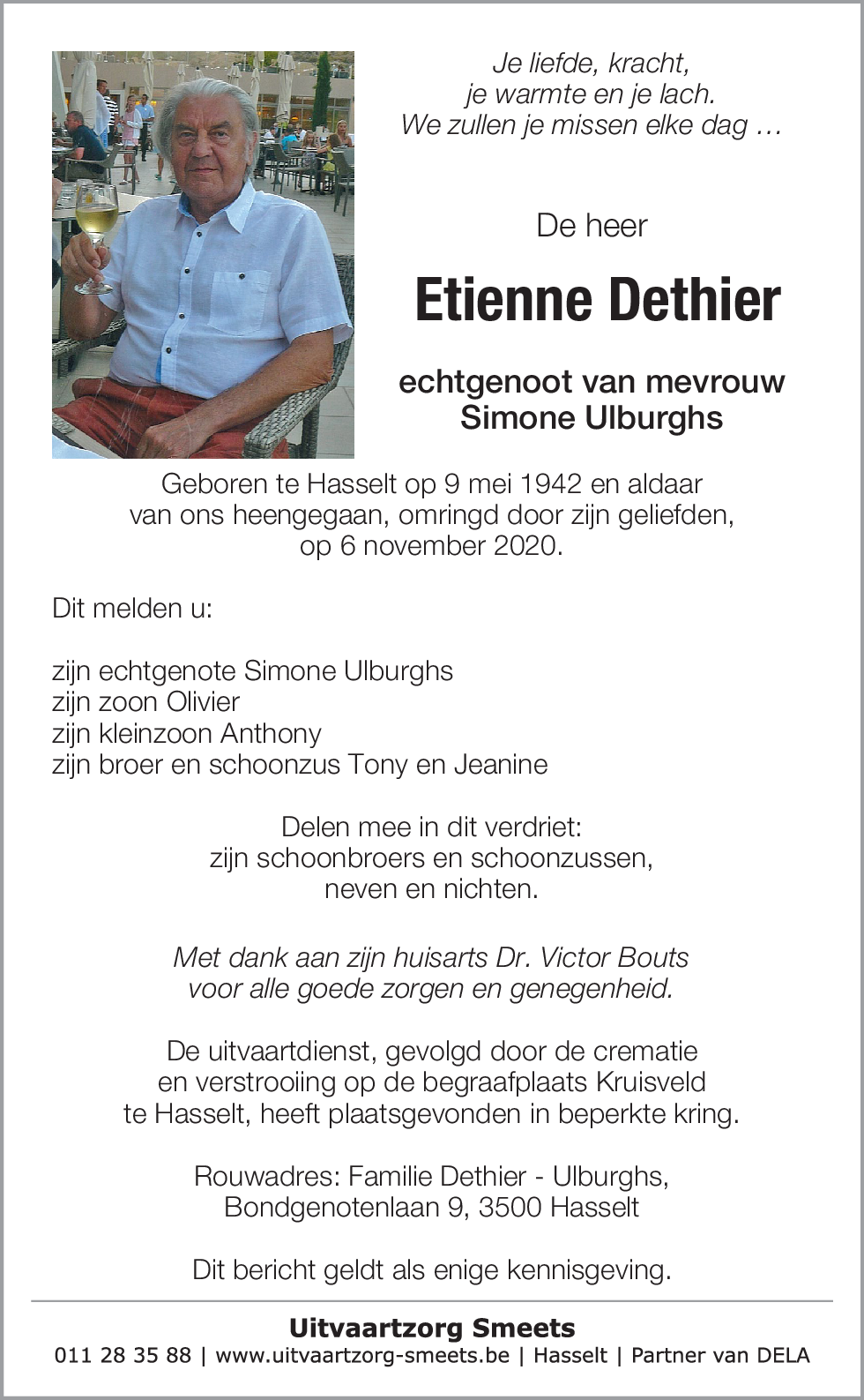 Etienne Dethier