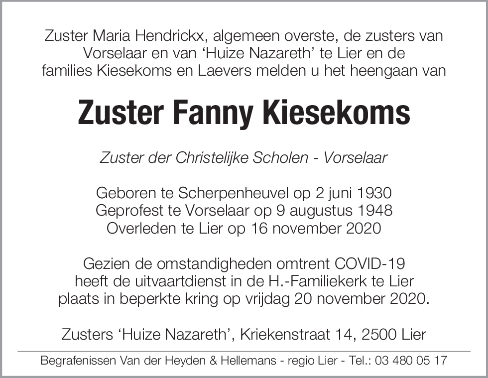 Fanny Kiesekoms