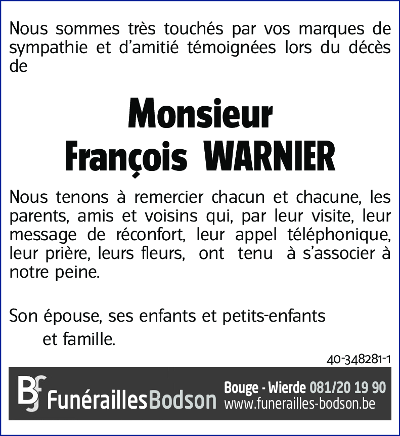 François WARNIER