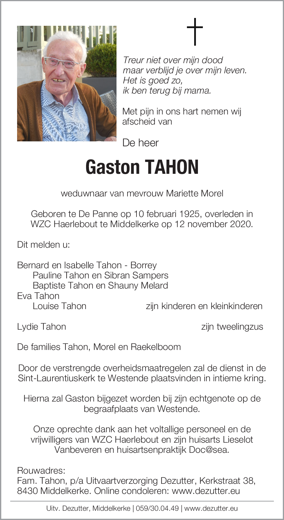 Gaston Tahon