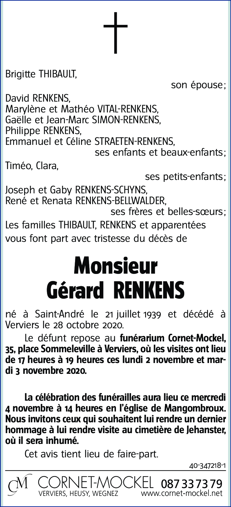 Gérard RENKENS