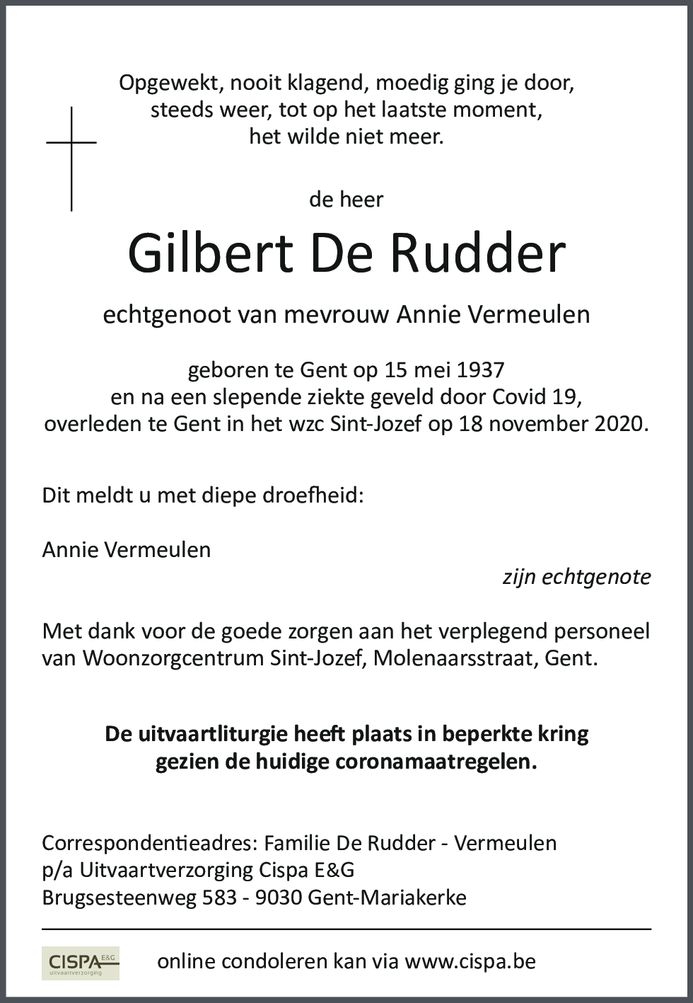 Gilbert De Rudder