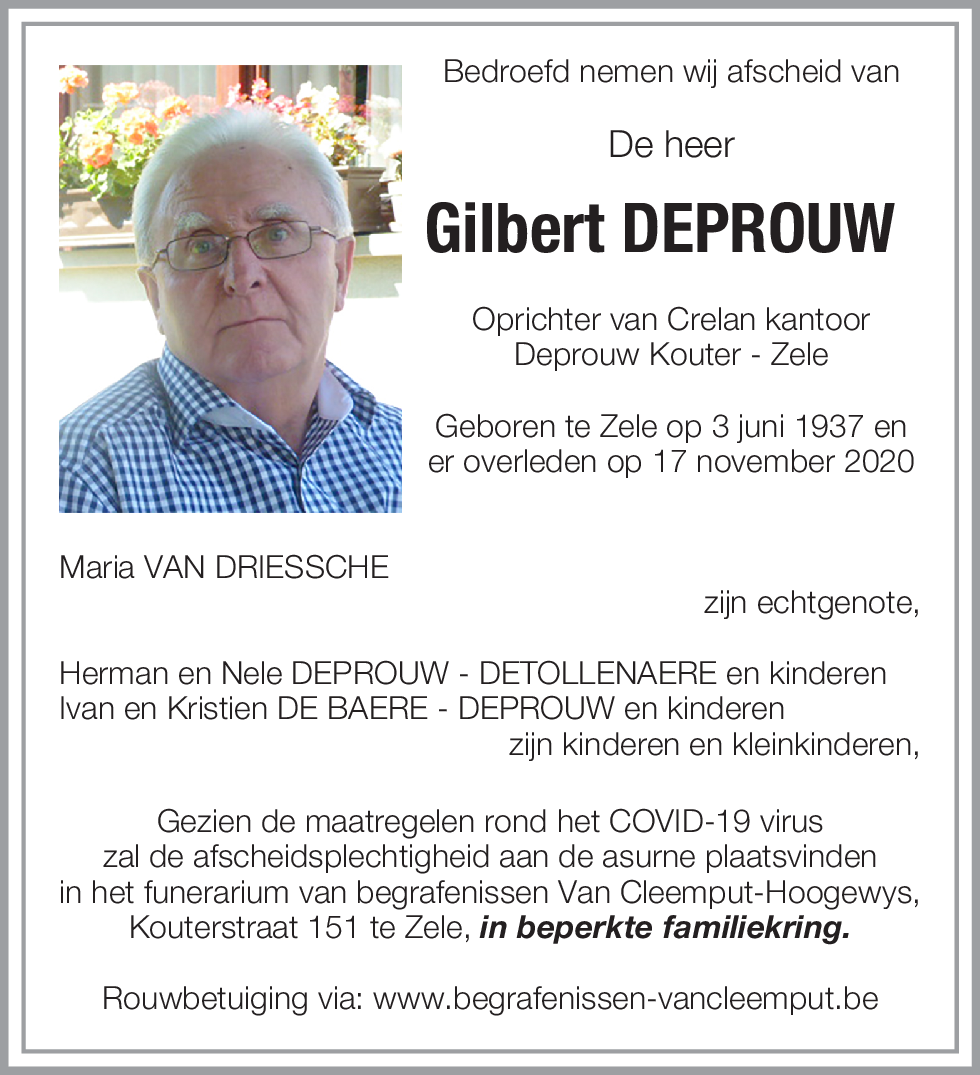 Gilbert Deprouw
