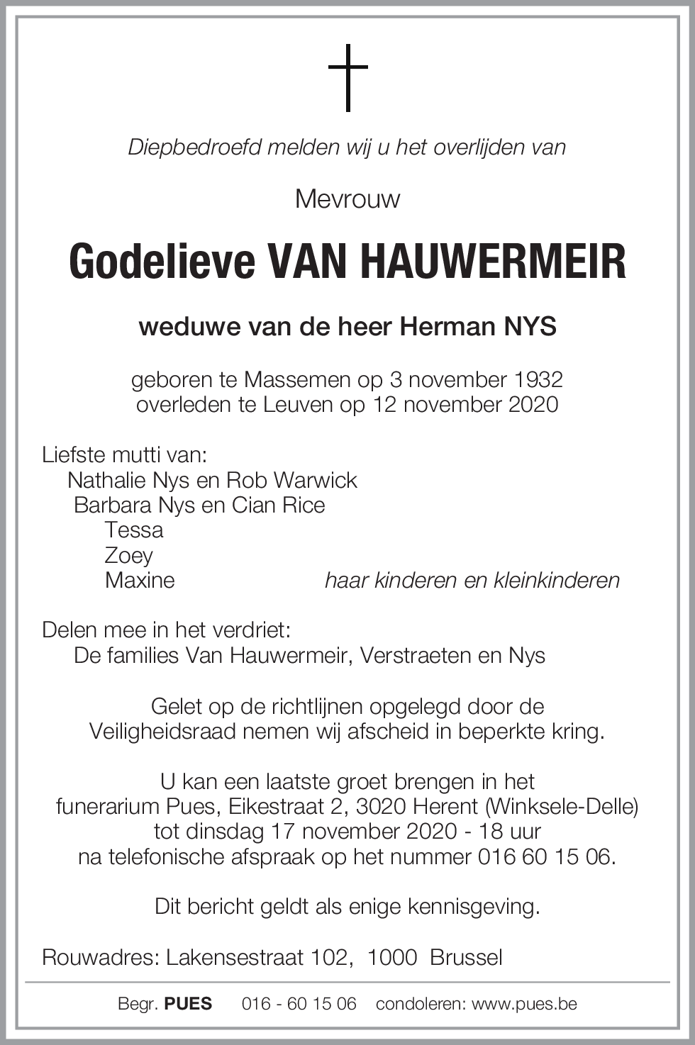 Godelieve Van Hauwermeir