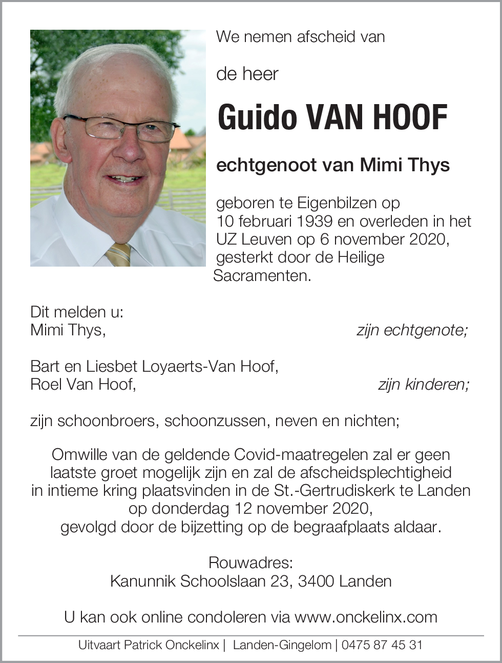 Guido van Hoof