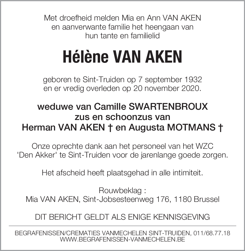 Hélène Van Aken