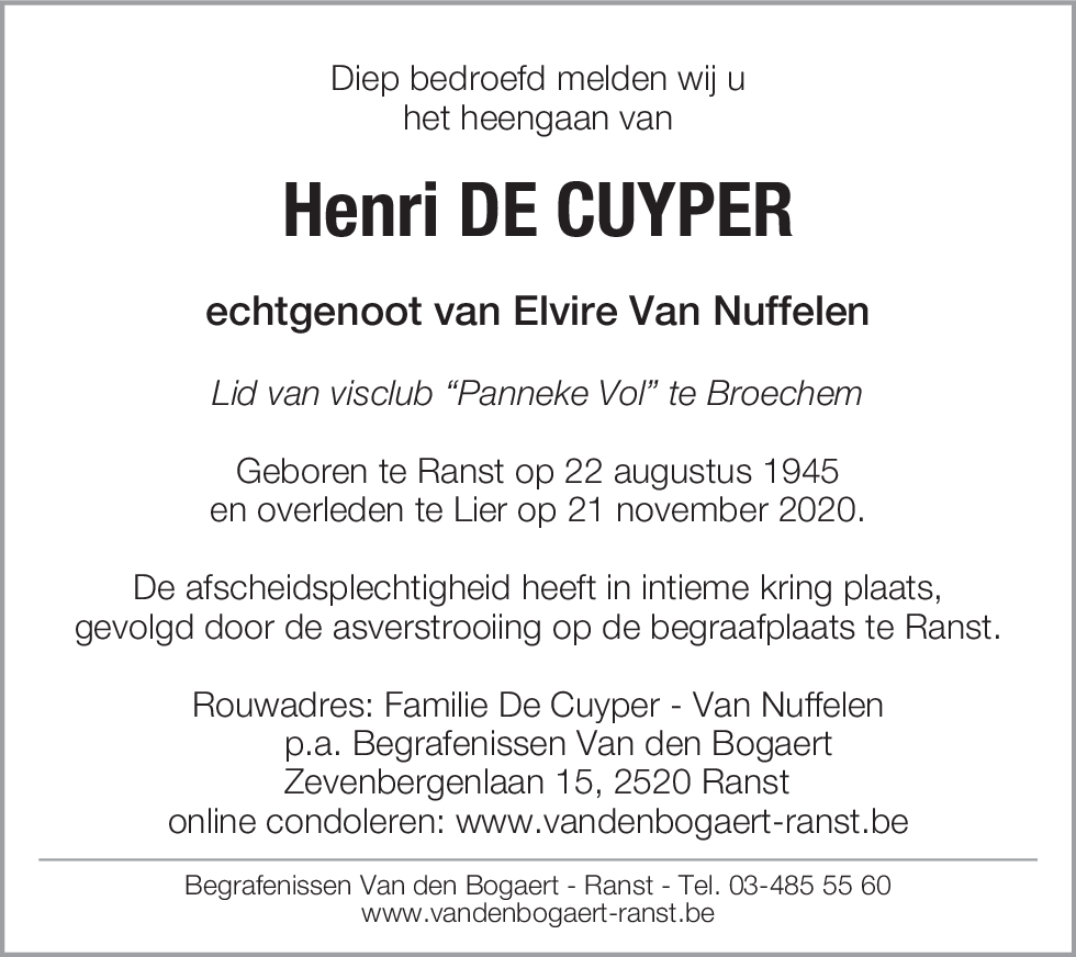 Henri De Cuyper