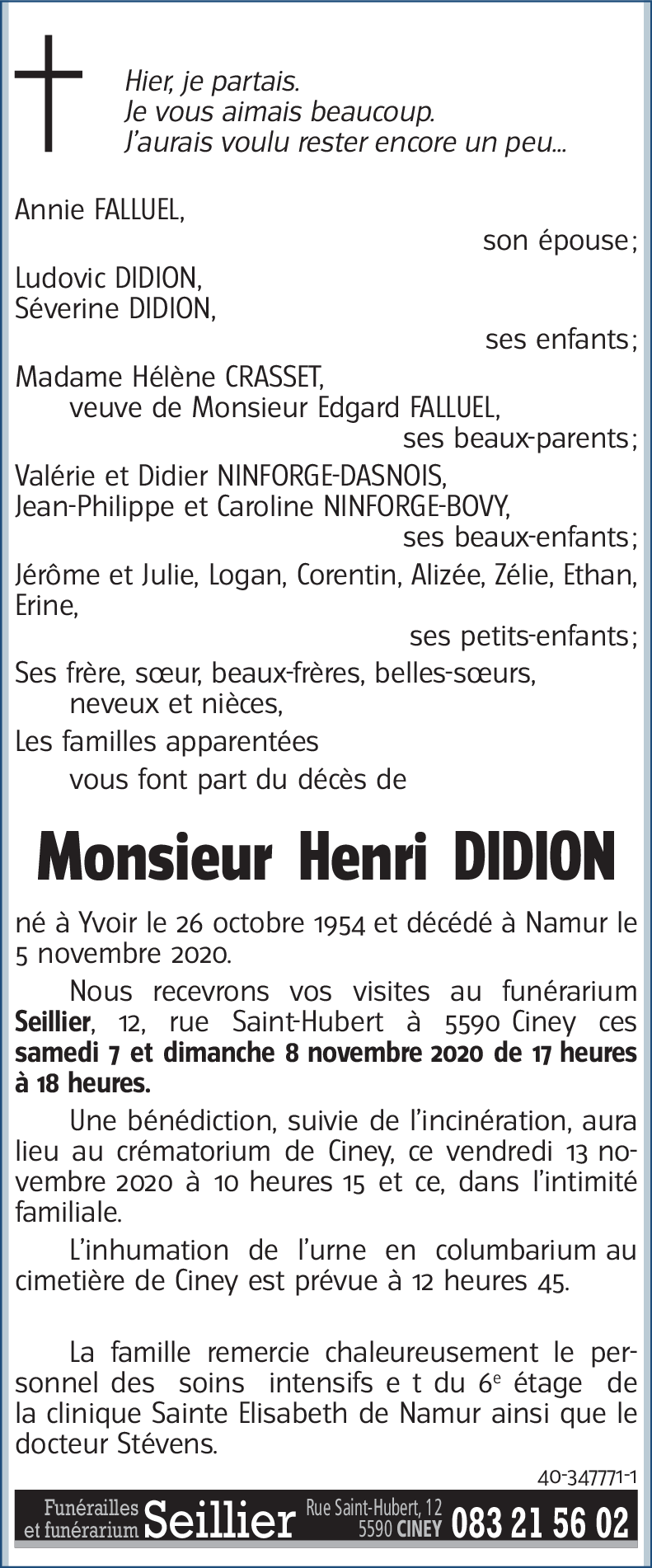 Henri DIDION