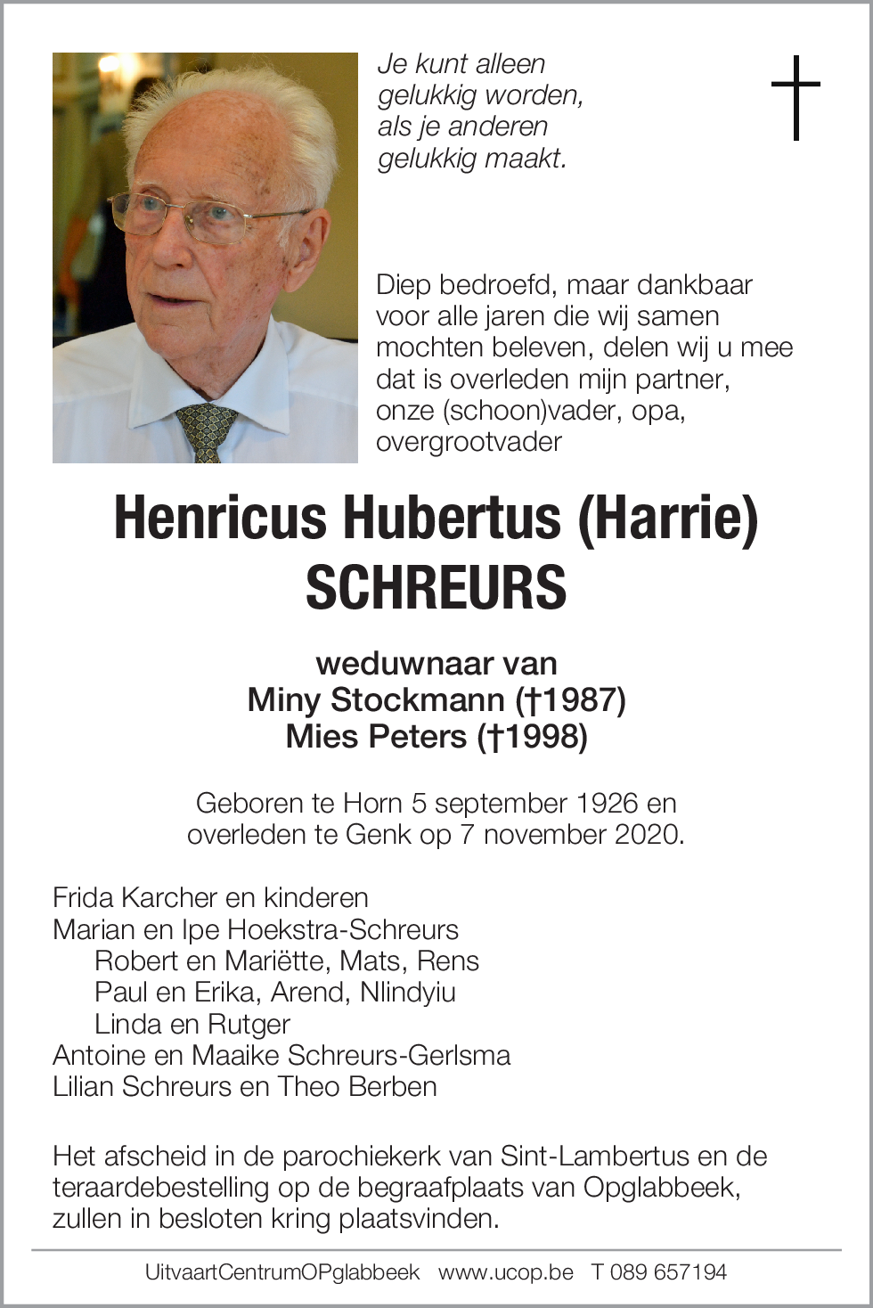 Henricus Hubertus Schreurs