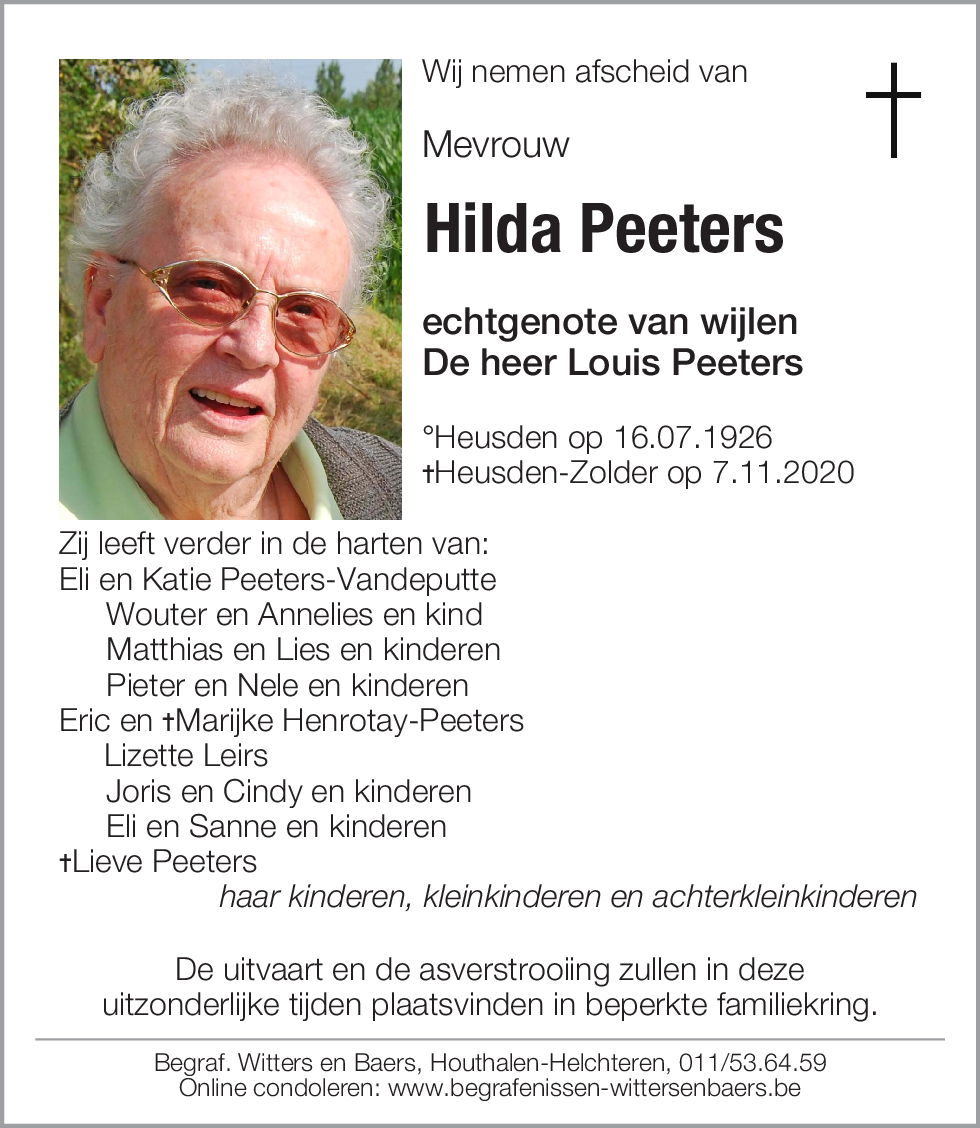Hilda Peeters