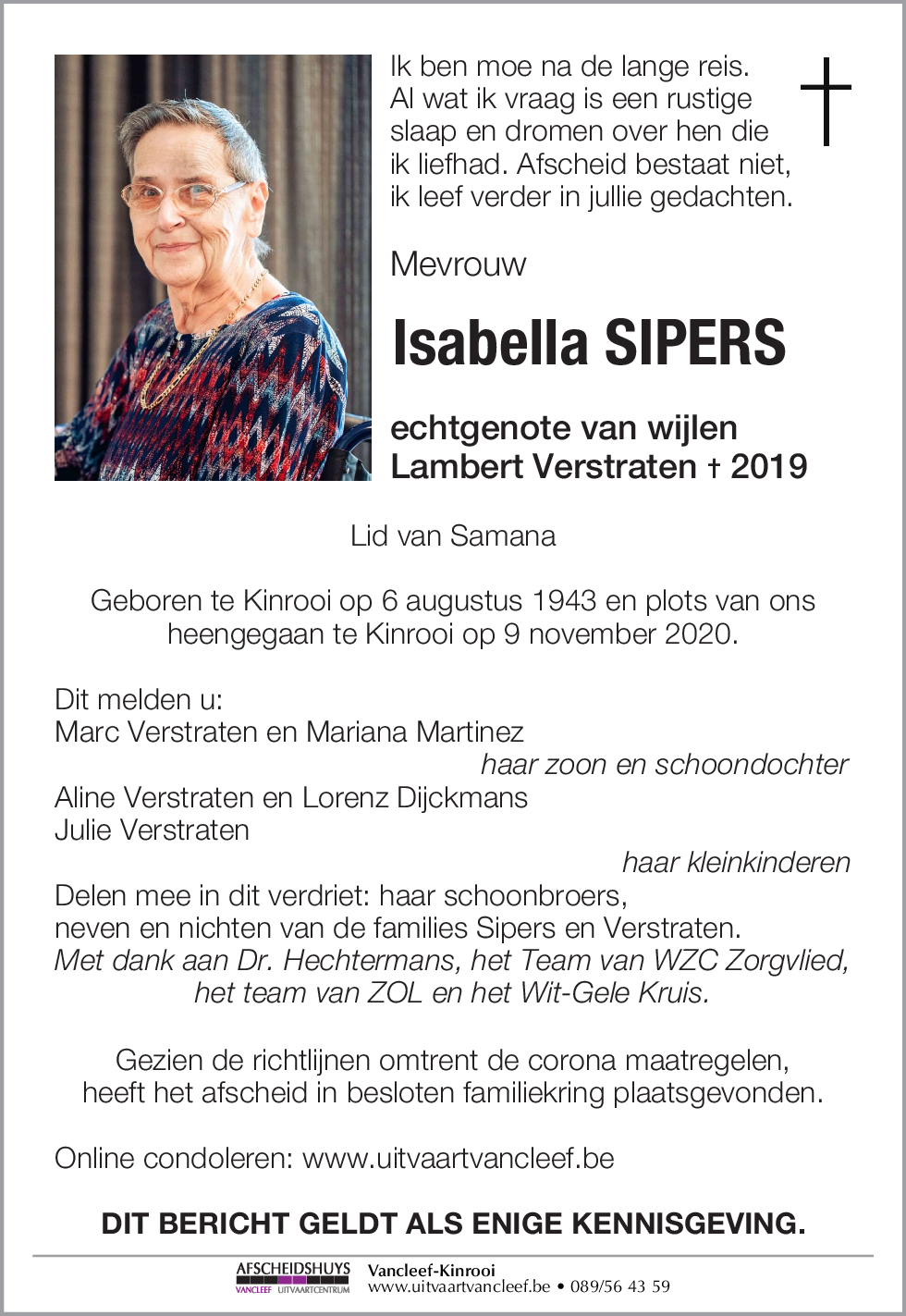 Isabella Sipers