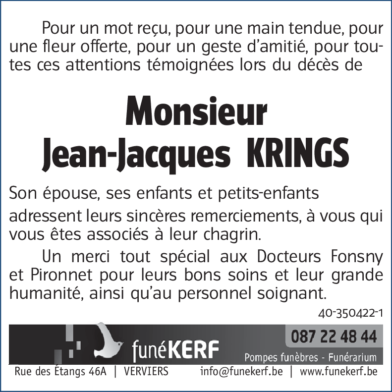 Jean-Jacques KRINGS