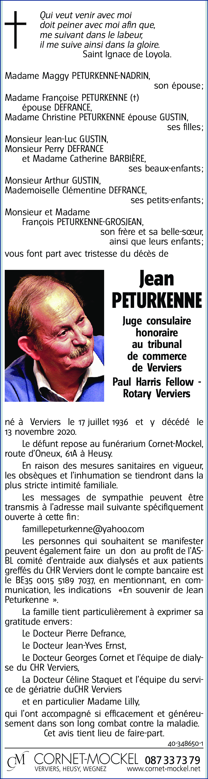 Jean PETURKENNE